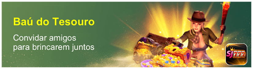 Bau do Tesouro Convidar amigos para brincarem juntos