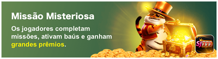Missao Misteriosa Os jogadores completam missoes, ativam baus e ganham grandes premios.